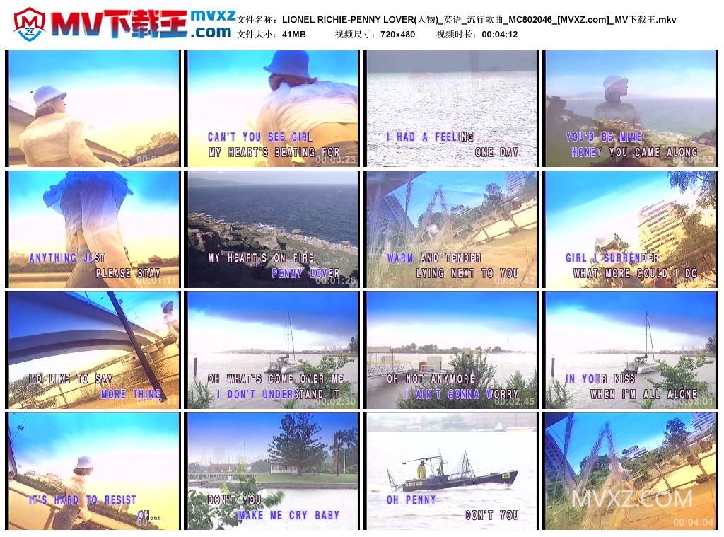 LIONEL RICHIE-PENNY LOVER(人物)_英语_流行歌曲_MC802046